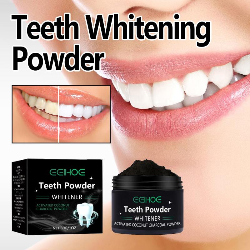 Teeth Whitening Powder Charcoa - огляд і ціна Teeth Whitening Baking Soda