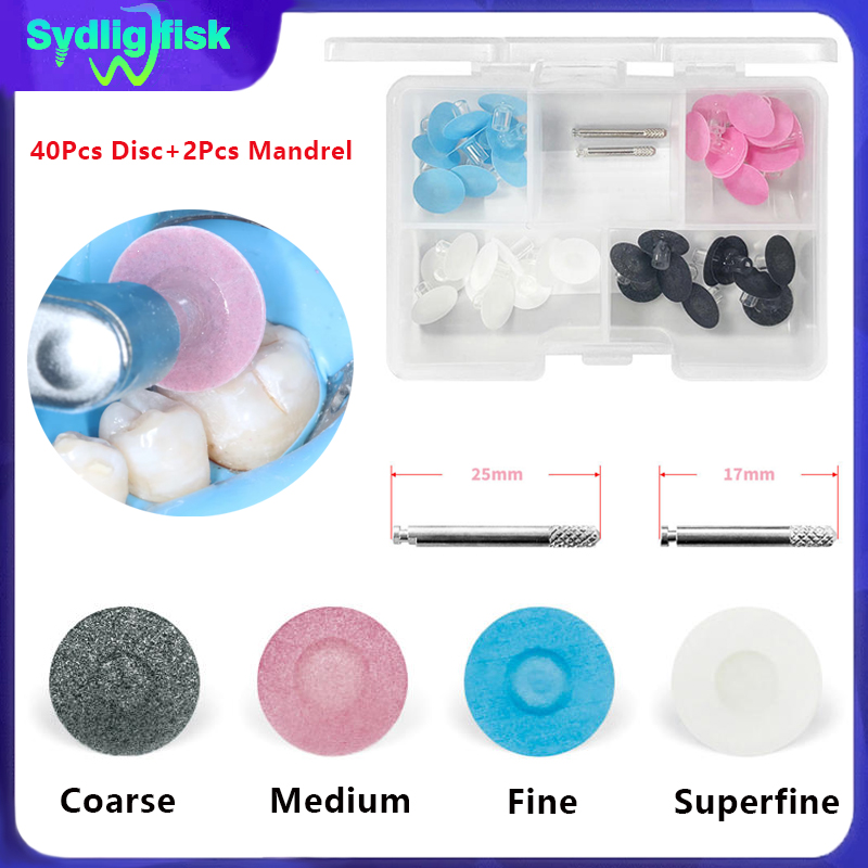 40Pcs Dental Polishing Disc Co - огляд і ціна Teeth Whitening Kit Professional