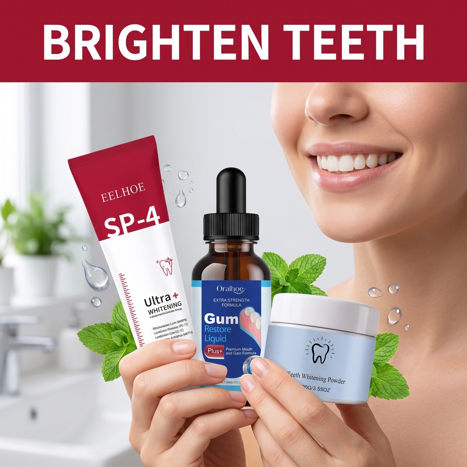 Oral Care Combo Set Whitening  - огляд і ціна Teeth Whitening Doctor