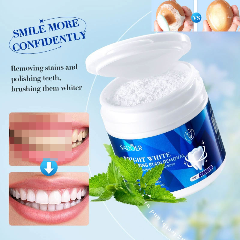 Teeth Whitening Powder Bleachi - огляд і ціна Teeth Whitening Baking Soda