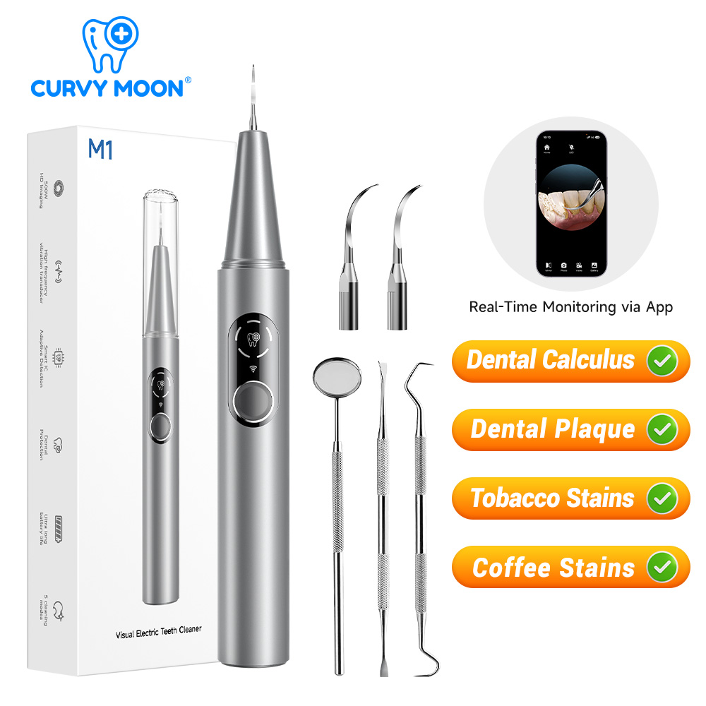 CURVY MOON Visible Electric Ul - огляд і ціна Teeth Whitening Kit Professional