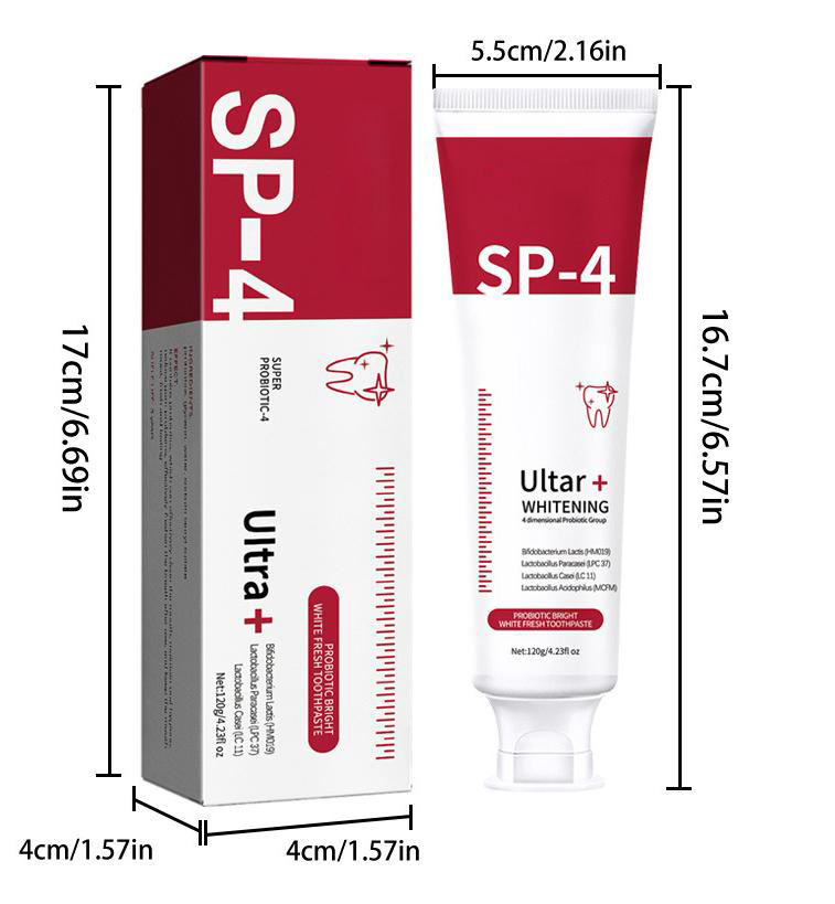 SP-10 and SP-4 Probiotic White - огляд і ціна Teeth Whitening Xylitol