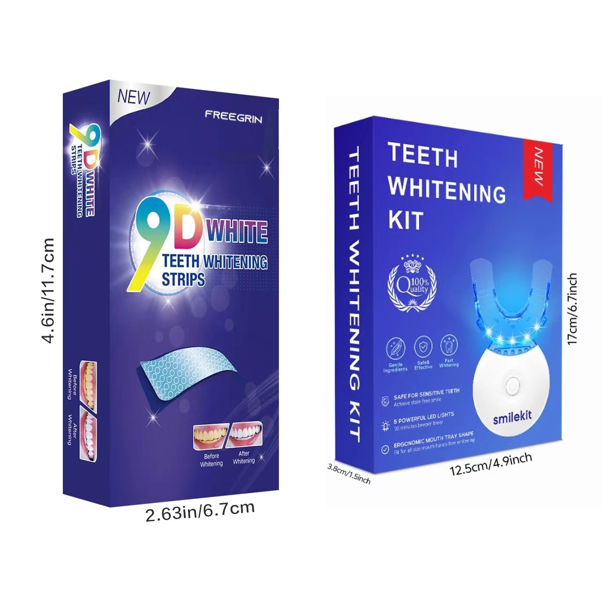 Teeth Whitening Kit - 5X LED L - огляд і ціна Teeth Whitening Kit