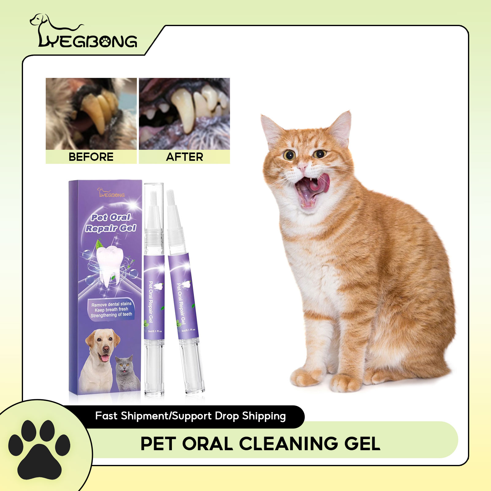 Pet Oral Repair Gel Puppy Tart - огляд і ціна Teeth Whitening Doctor