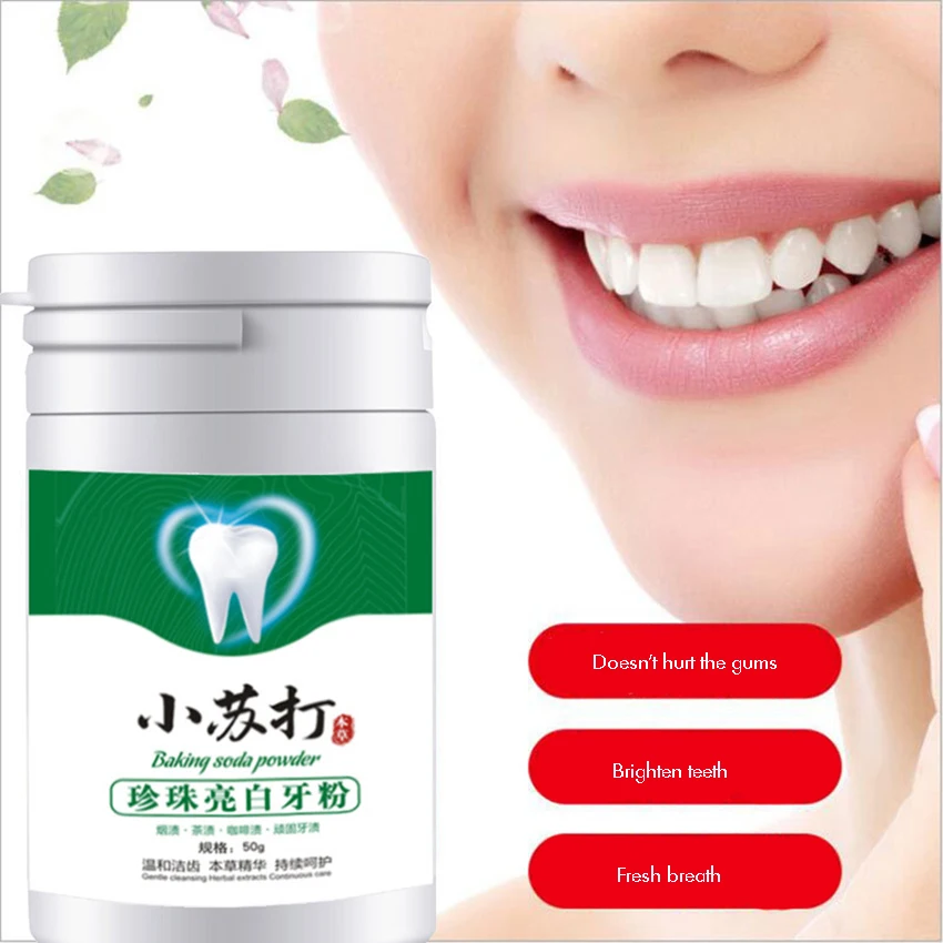 Baking Soda Brightening Tooth  - огляд і ціна Teeth Whitening Baking Soda