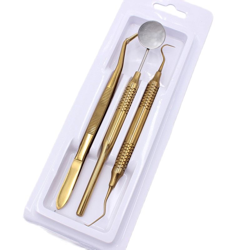 3pcs/pack Stainless Steel Dent - огляд і ціна Teeth Whitening Kit