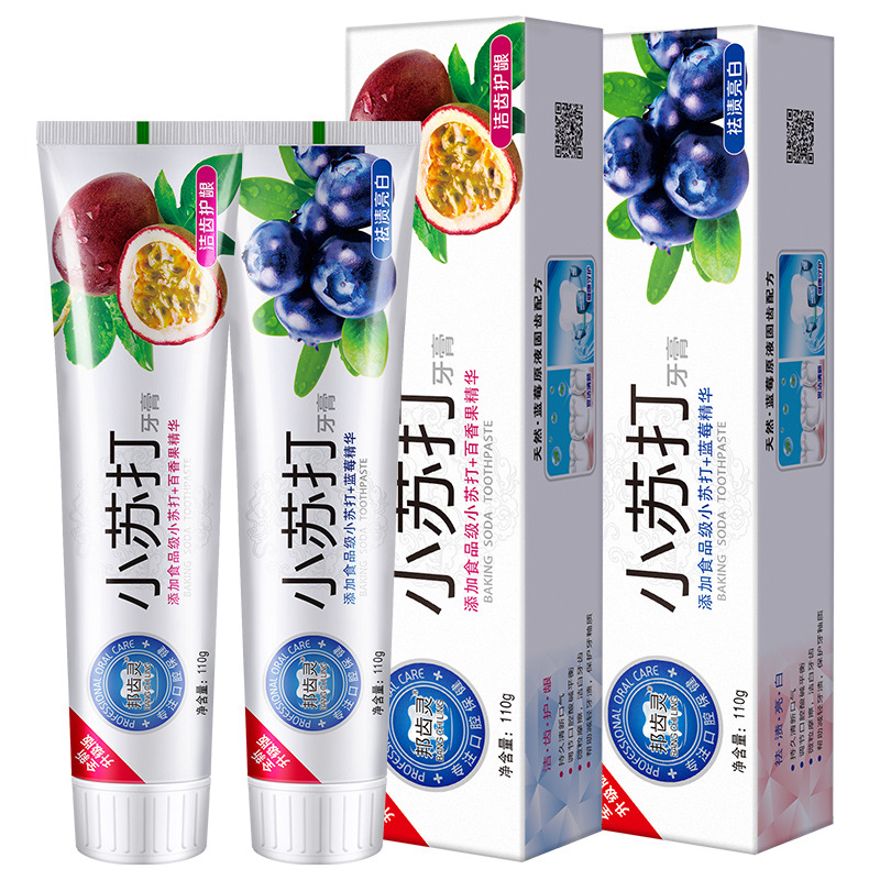 Fruit Flavor Baking Soda Tooth - огляд і ціна Teeth Whitening Baking Soda