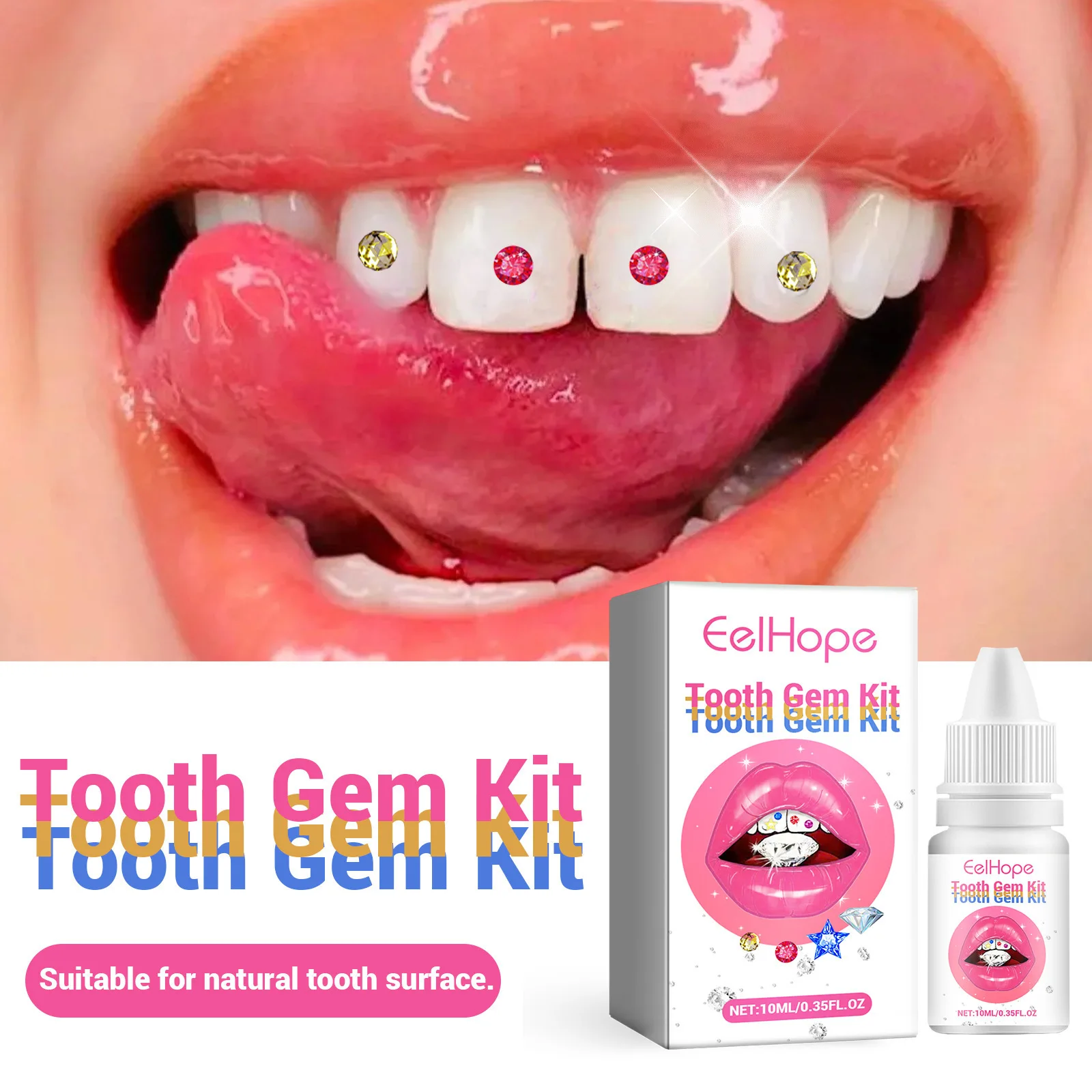 Tooth Jewelry Kit DIY Clear Pr - огляд і ціна Teeth Whitening Kit