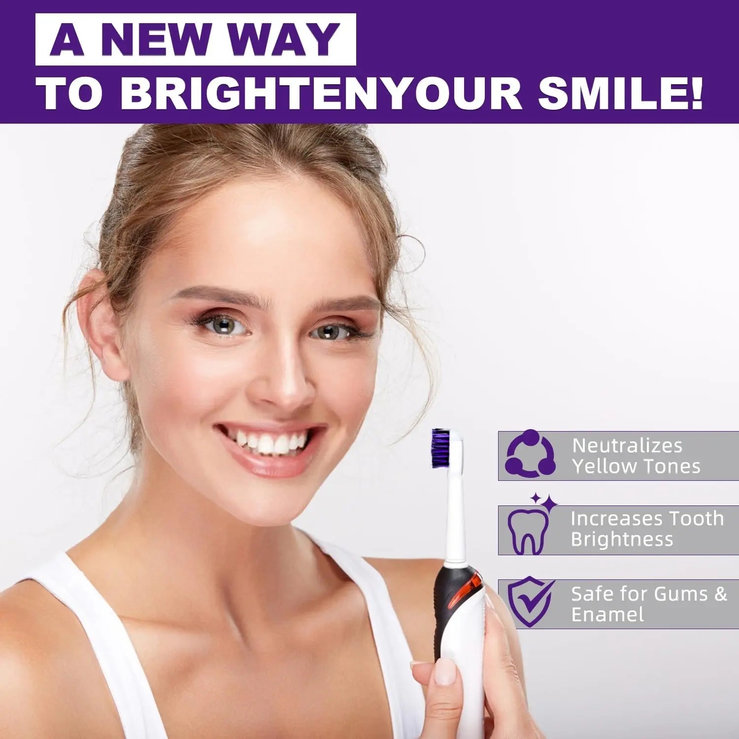 Effective Purple Corrector Ser - огляд і ціна Teeth Whitening Xylitol