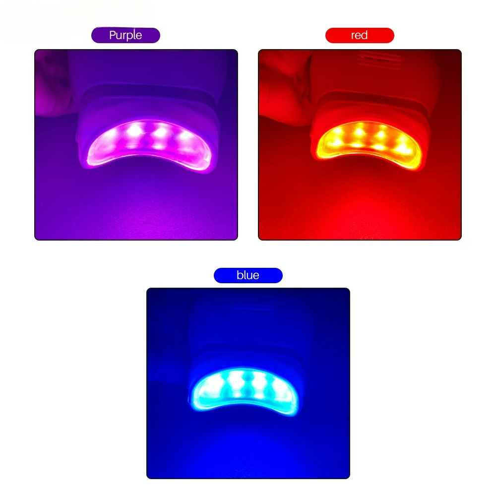 Adjustable 3 Colors LED Teeth  - огляд і ціна Teeth Whitening Led Light