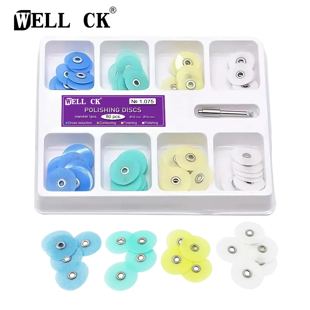 WELLCK Dental Polishing Discs  - огляд і ціна Teeth Whitening Kit Professional