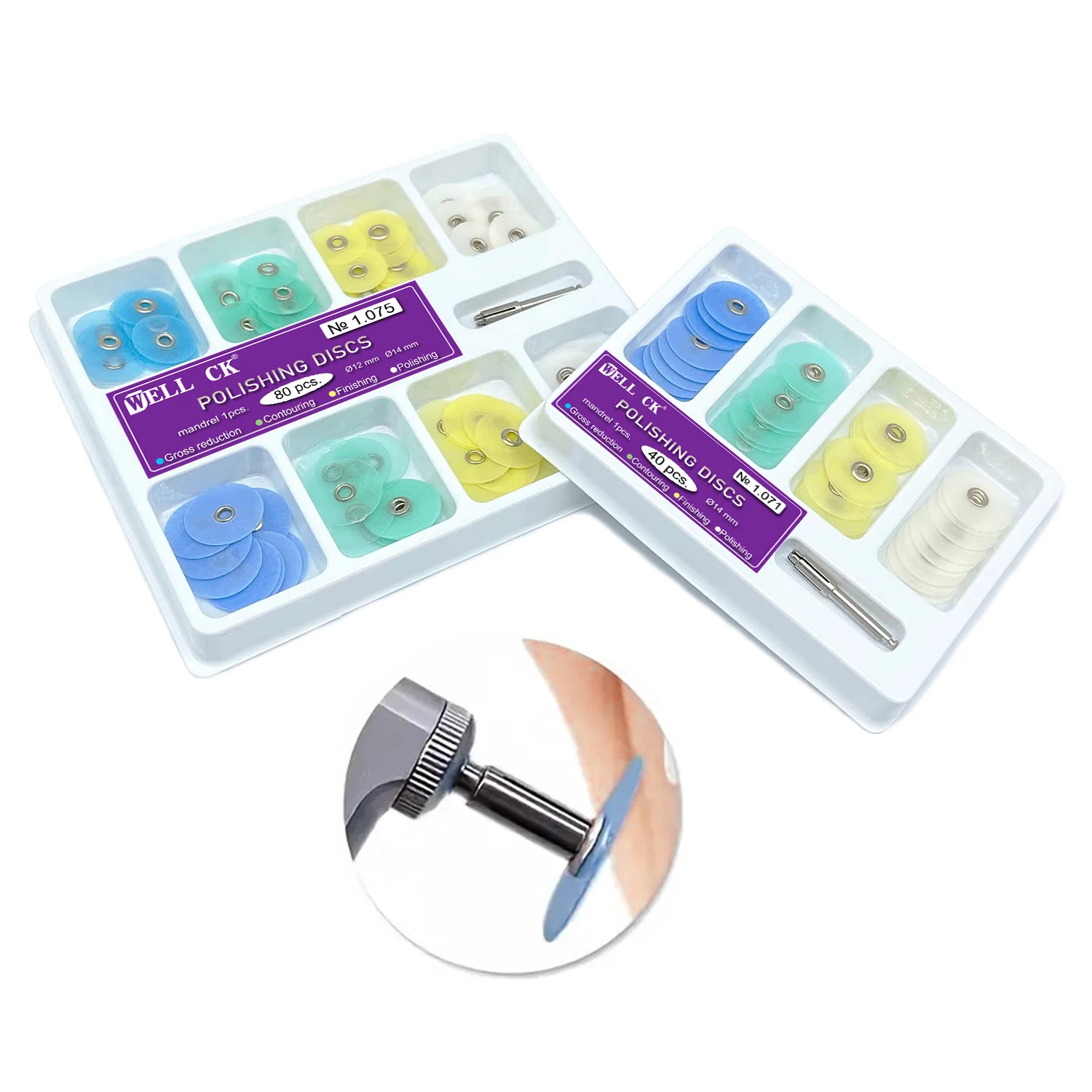 WELLCK Dental Polishing Discs  - огляд і ціна Teeth Whitening Kit Professional