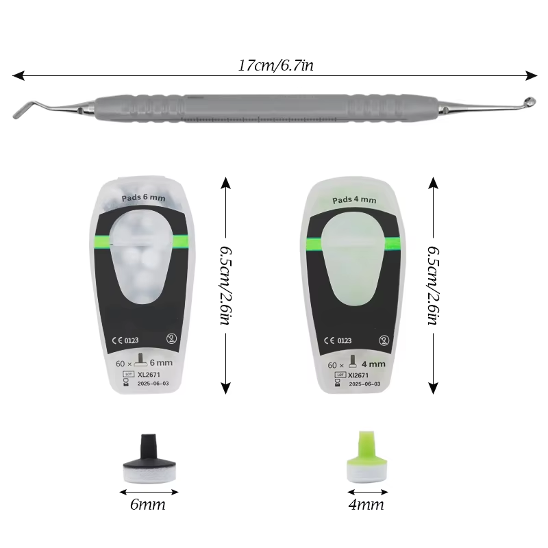 Dental Composite Kit with Foam - огляд і ціна Teeth Whitening Kit