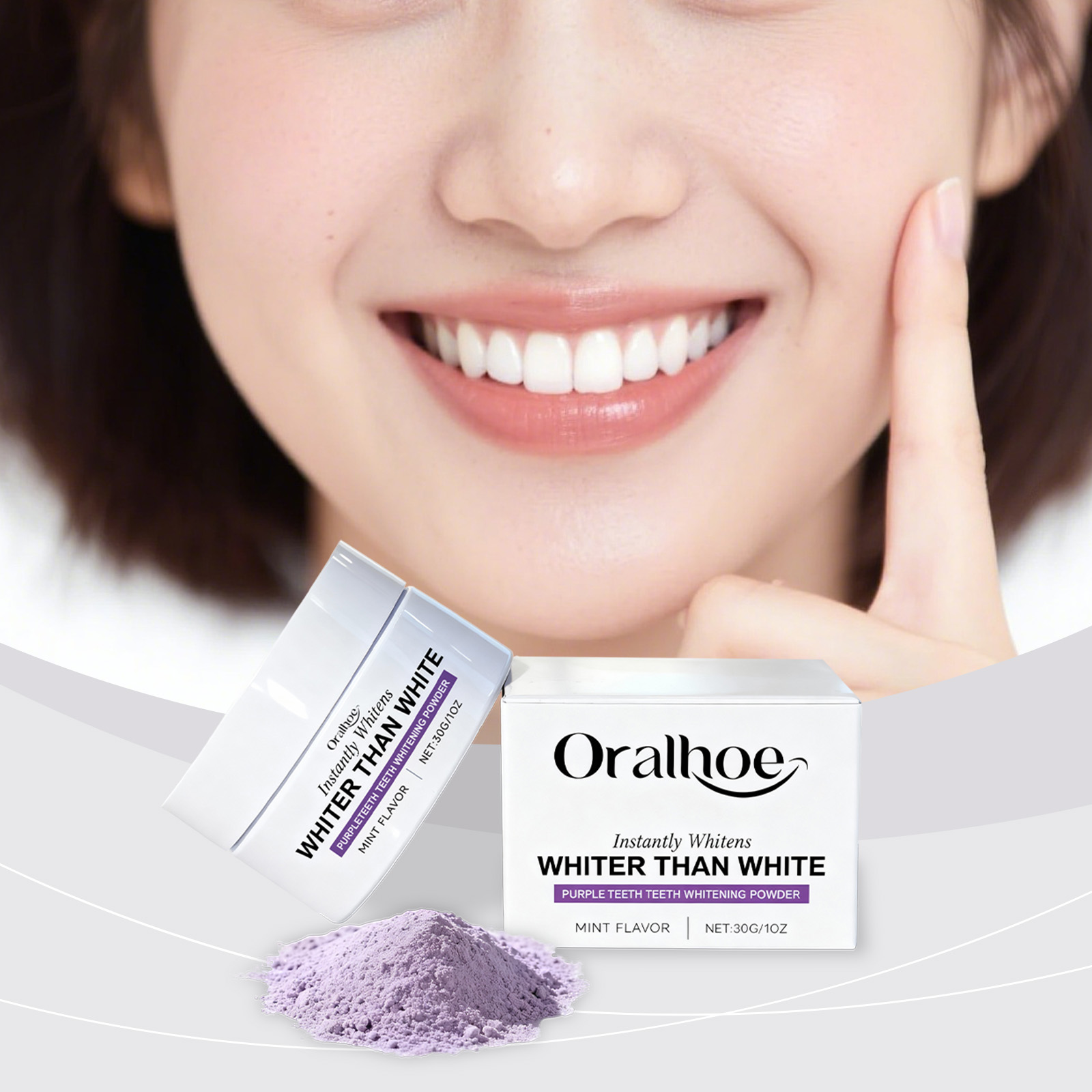 Xylitol Purple Stain Removing  - огляд і ціна Teeth Whitening Xylitol