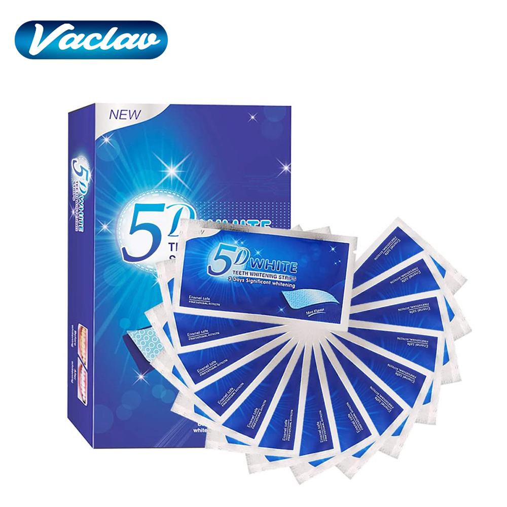 5D White Teeth Whitening Strip - огляд і ціна Teeth Whitening Xylitol